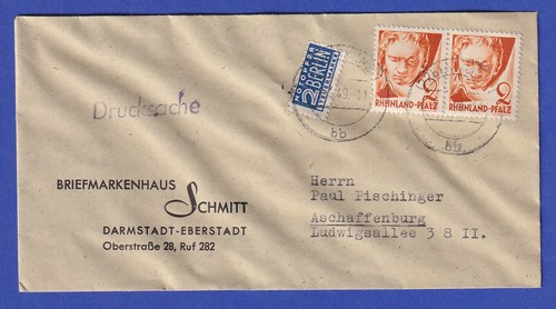 Franz zone pfalz mi - zone, rh.-pfalz