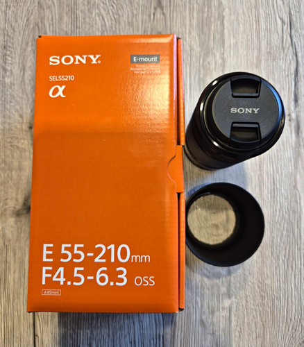 Sony 210mm 6 3 - 55-210mm, f4.5-6.3