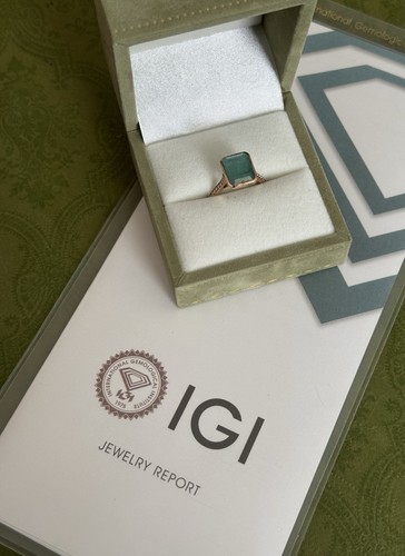 Ring 585 roségold diamanten - 585,