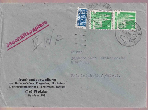 Bizone bauten 80wg - bizone/bauten,, mi.