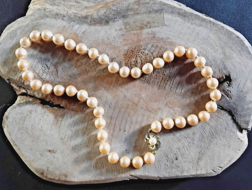 Vintage genuine pearl - genuine, necklace