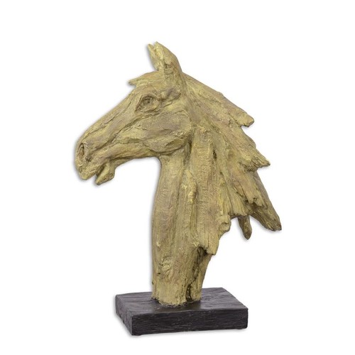 Polyresin figur pferdekopf - polyresin-figur,