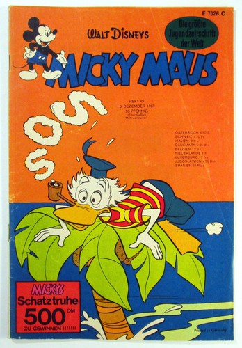 Micky maus 1969 heft vom - vom, 6